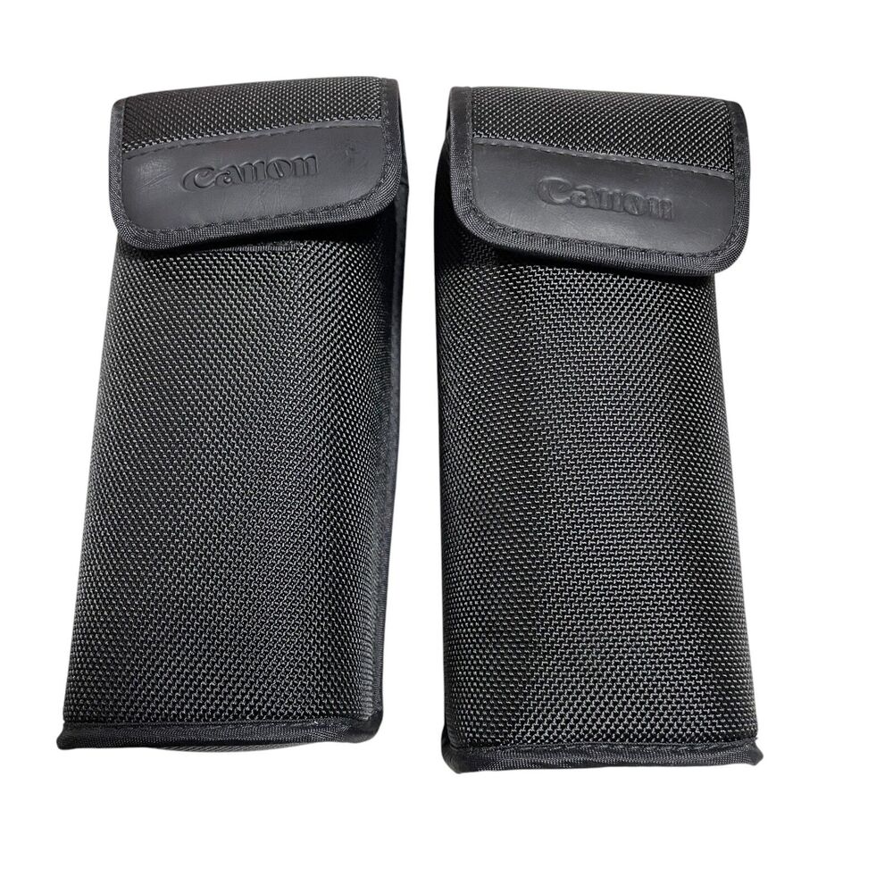 Canon Flash Holders Pouches set of 2 Empty Holders for 550ex and 600ex